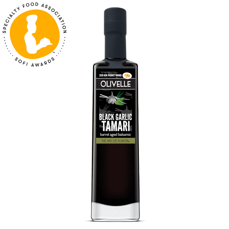 100ml Black Garlic Tamari Soy (gluten-free) Dark Balsamic
