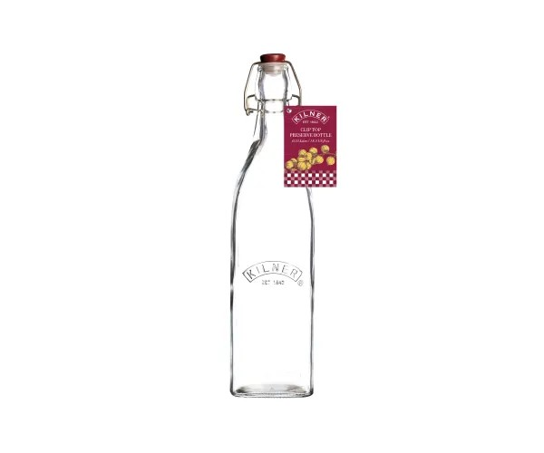 Square Clip Top Bottle 16oz
