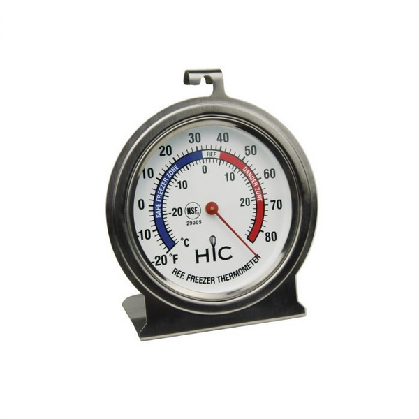 Roasting Refrigerator Freezer Thermometer, Large 2.5in
