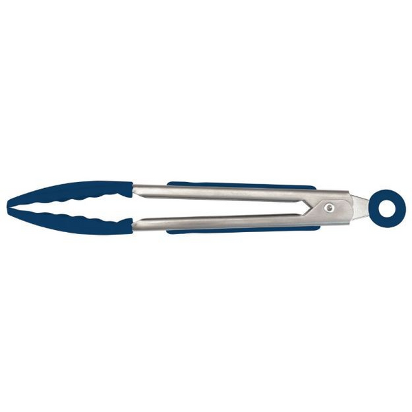Mini Silicone Tongs (8.25 Length) Deep Indigo