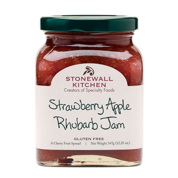 Strawberry Apple Rhubarb Jam 12.25oz