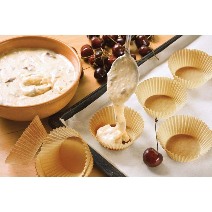 Unbleached Muffin Cups, Large, 48 Count