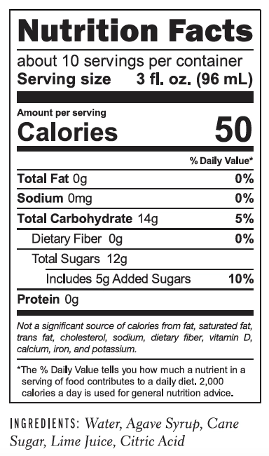 Margarita Mix - 32oz