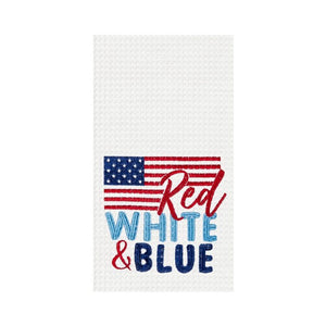 Red White & Blue Flag Towel