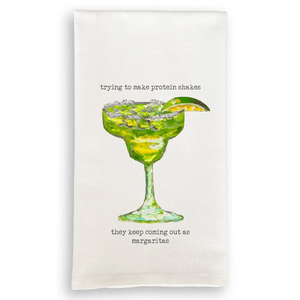 Tea Towel Protein Shake Margarita