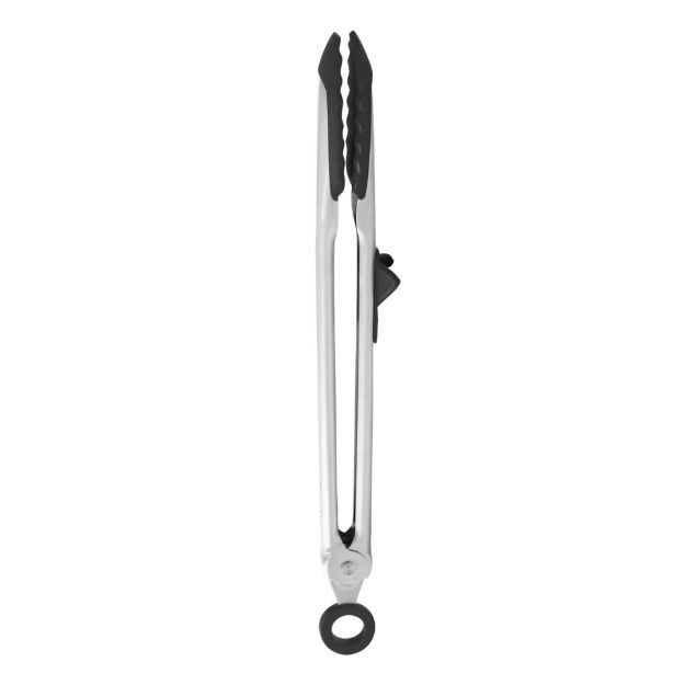 Silicone Tip Top Tongs Black