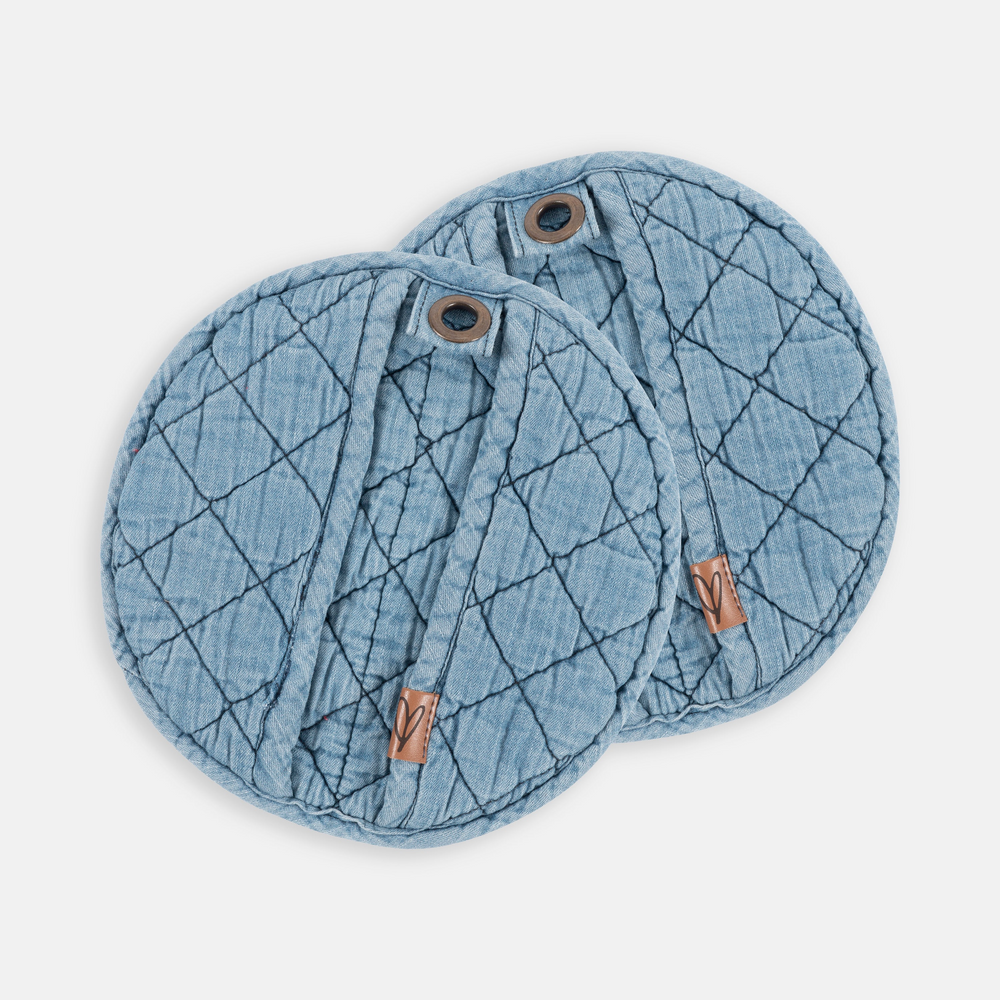 Denim Collection Pot Holder Set of 2