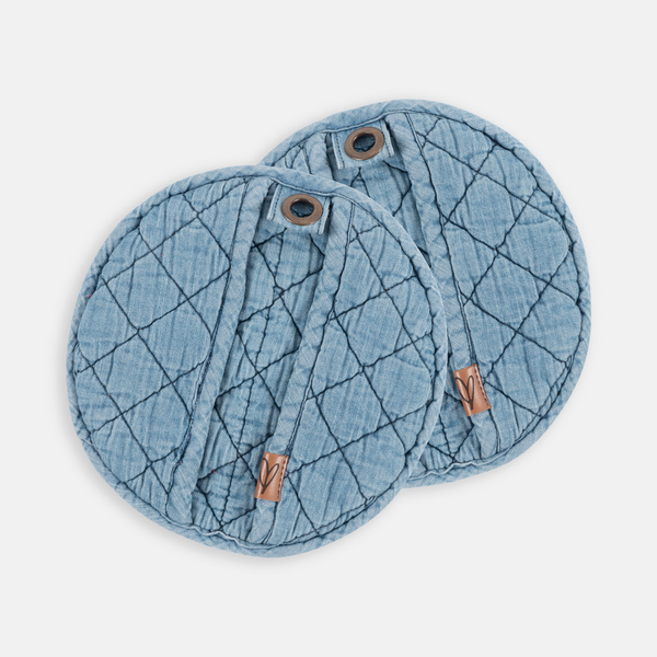 Denim Collection Pot Holder Set of 2