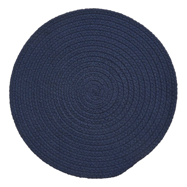 Essex Round Placemat - Navy