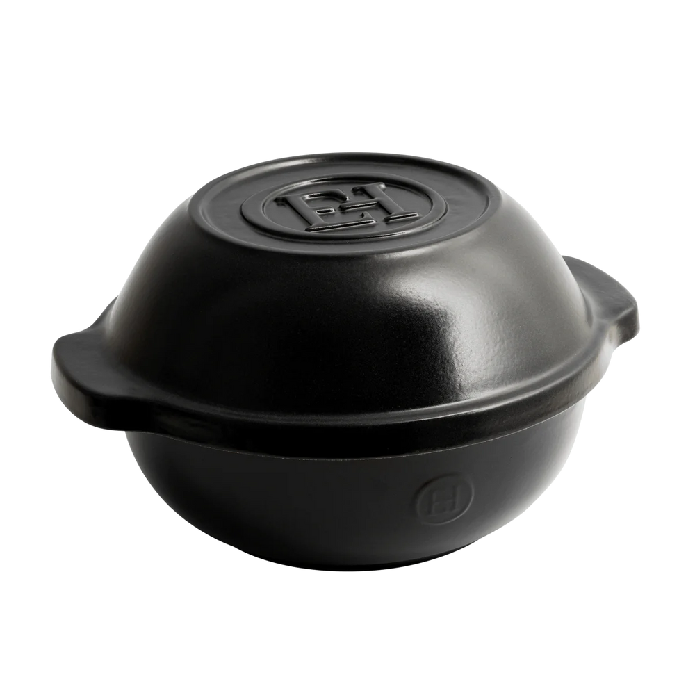 Bread Pot (Truffle) Emile Henry (charcoal)