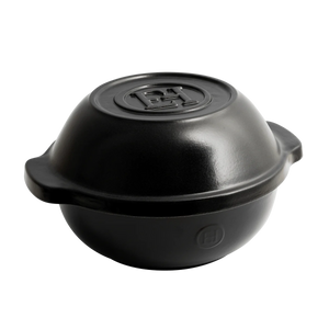 Bread Pot (Truffle) Emile Henry (charcoal)