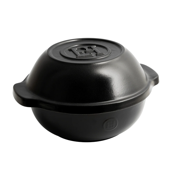 Bread Pot (Truffle) Emile Henry (charcoal)