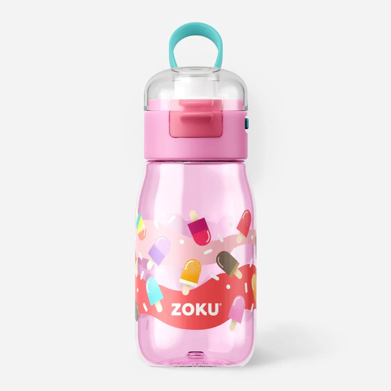 Pink Pops Kids Flip Gulp Bottle