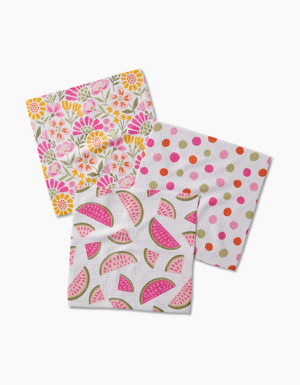Neo Ray Dishcloth Set of 3 Geometry