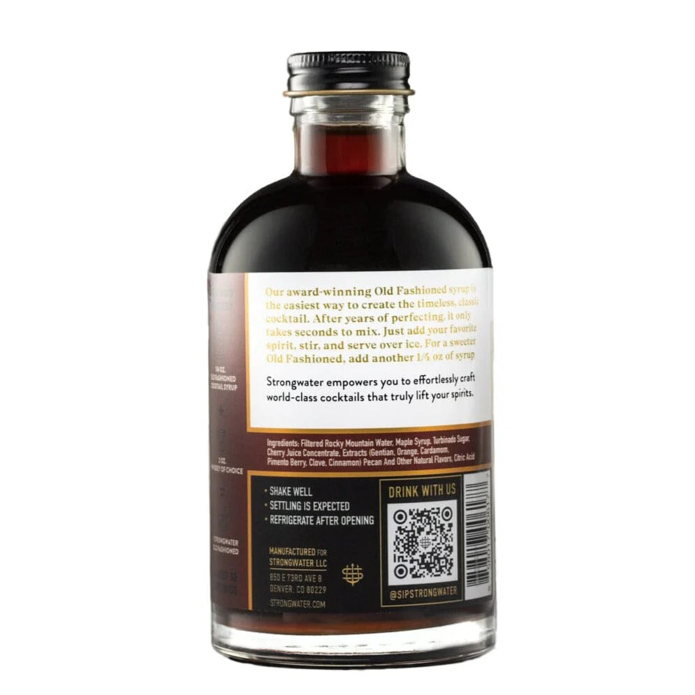 Maple Pecan Old Fashioned Syrup 8 FL OZ