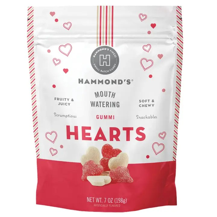 Gummi Hearts 7oz