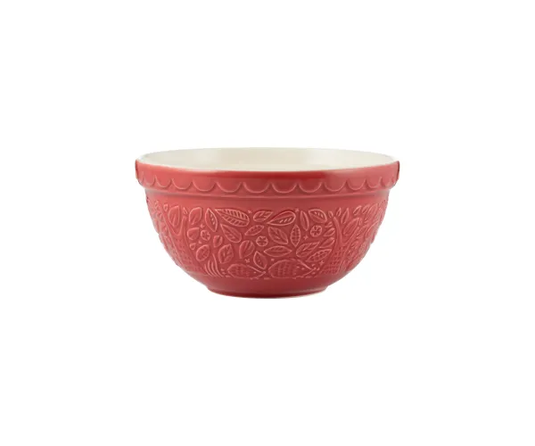 Mason Cash Mixing Bowl In The Forest S30 Hedge Hop Red