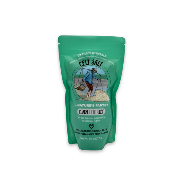1/2 lb. Celtic Sea Salt, Coarse Light Grey