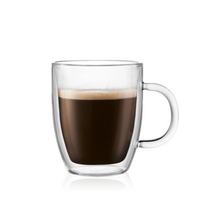 Bodum Bistro Double Wall Mug 2-Pack Ounce