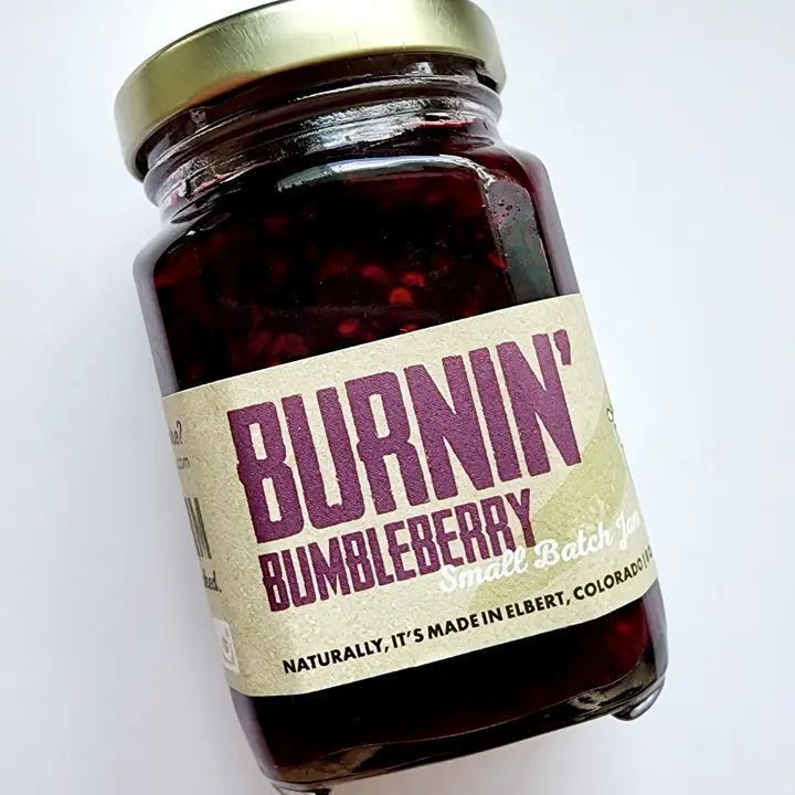 Naked Goat Farm Burnin' Bumble Berry Jam