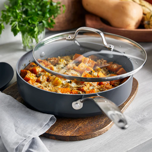 Greenpan 4.5QT Saute Pan w/ Helper Handle & Lid