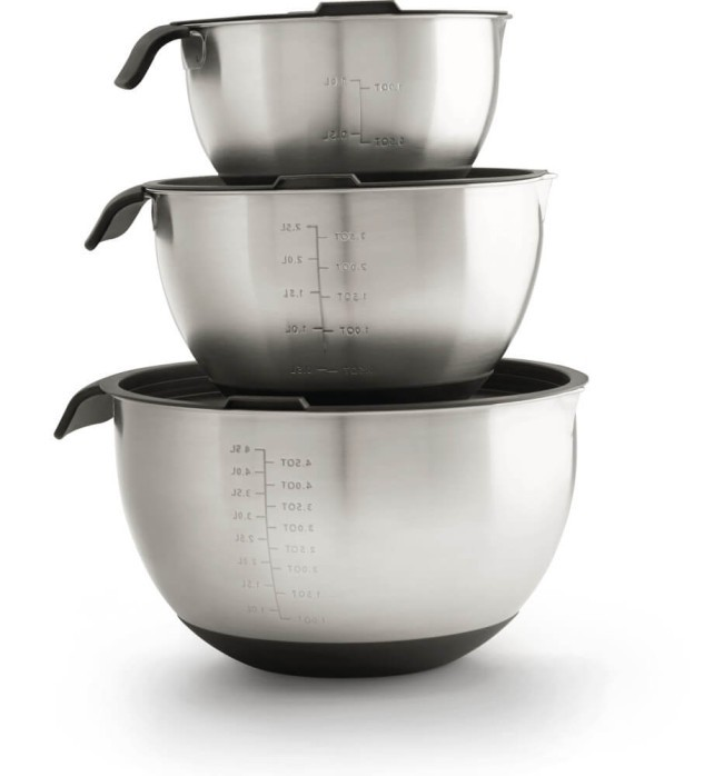 3-Piece Marinating Bowl Set