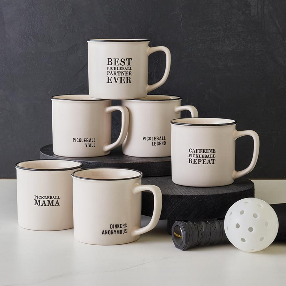 Coffee Mug - Caffeine Pickleball Repeat