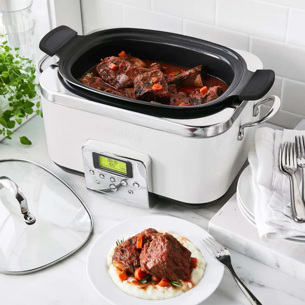 Greenpan Elite 6 Qt. Slow Cooker Cloud Cream