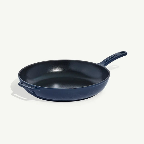Enameled Cast Iron Skillet 11" Blue