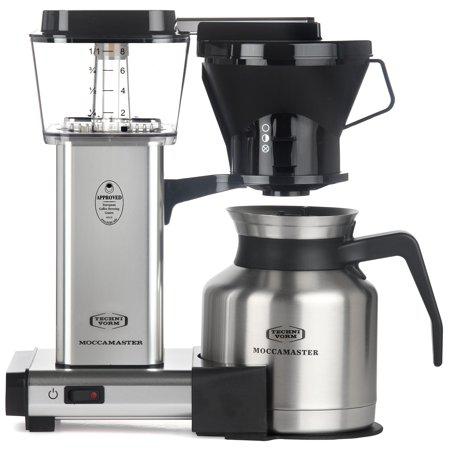 Moccamaster KBTS Coffee Brewer - Polished Silver