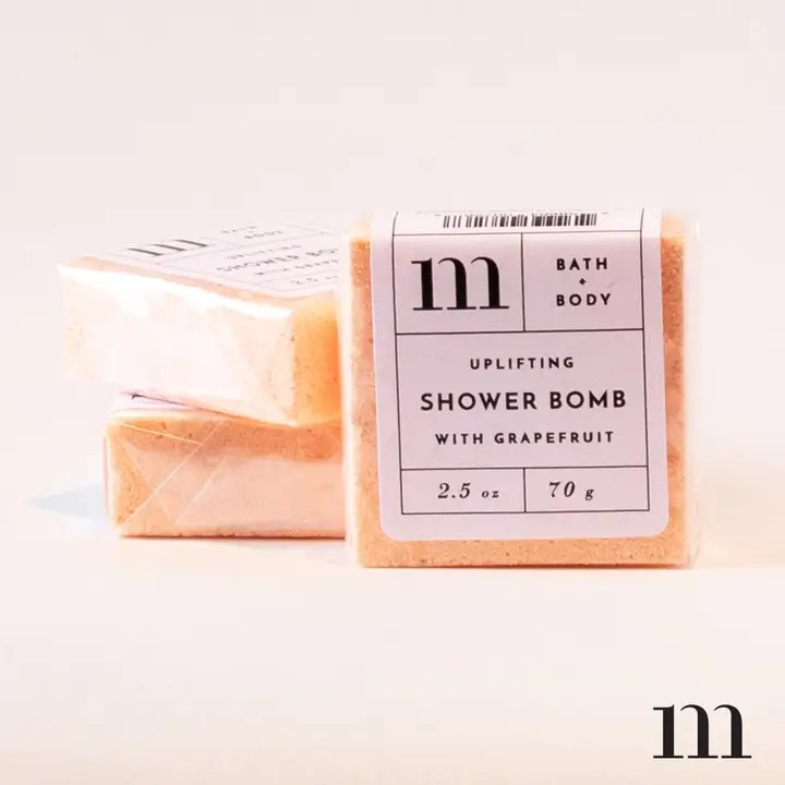 Mixture Aromatherapy Shower Bomb, Uplifting w/ Grapefruit