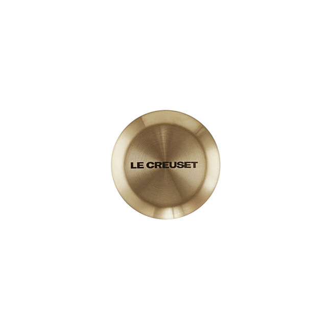 Le Creuset, Light Gold, Small, Signature Knob