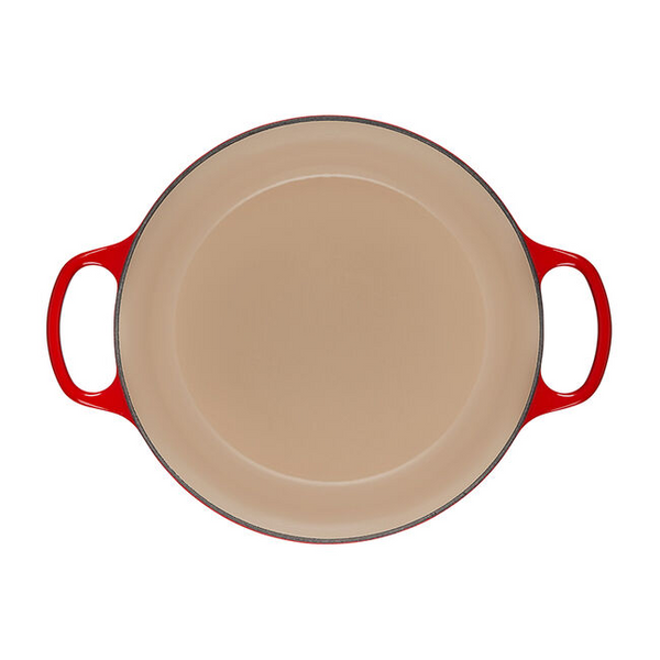 Le Creuset, Cerise, 7.25qt., Signature Round Dutch Oven