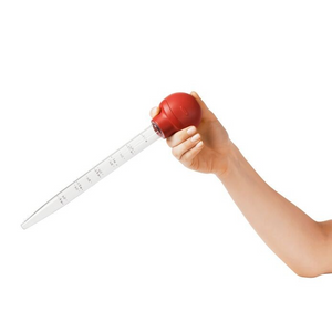 Baster With Cleaning Brush - Red OXO