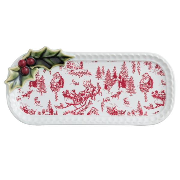 Holly Toile Everything Plate