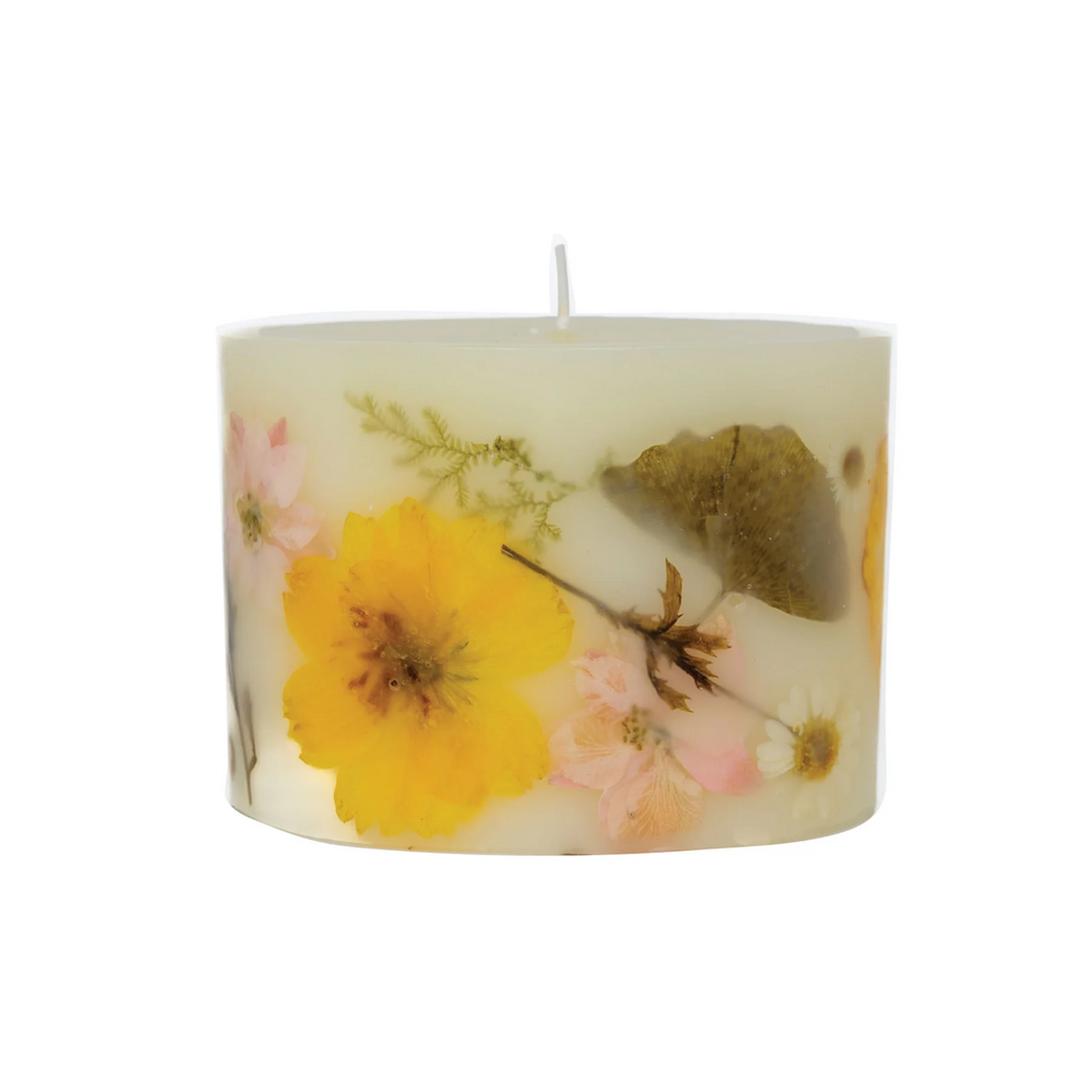 Rosy Rings Petite Lemon Blossom Botanical Candle