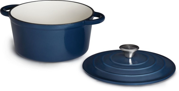 Cast Iron Round Casserole Dish 4.5QT