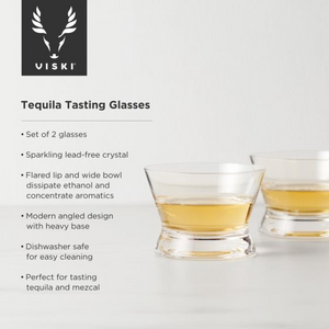 Tequila Tasting Glasses By Viski (Set of 2)