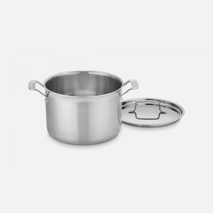 Cuisinart MultiClad Pro Triple Ply Stainless Stockpot with Cover - Comes in 8qt or 12qt