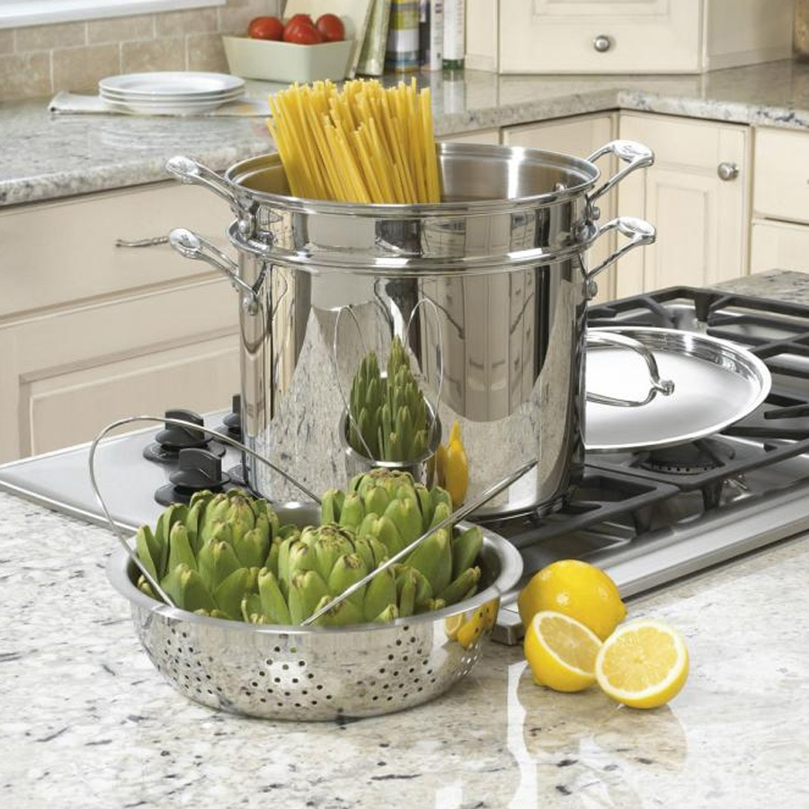 Cuisinart 12 Quart Pasta/Steamer Set 4Pc. Set