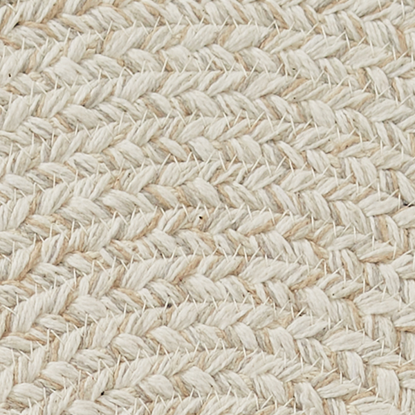Spice Bin Round Braided Placemat- Sea Salt