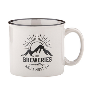 Campfire Mug - Grey - The Breweries are Calling