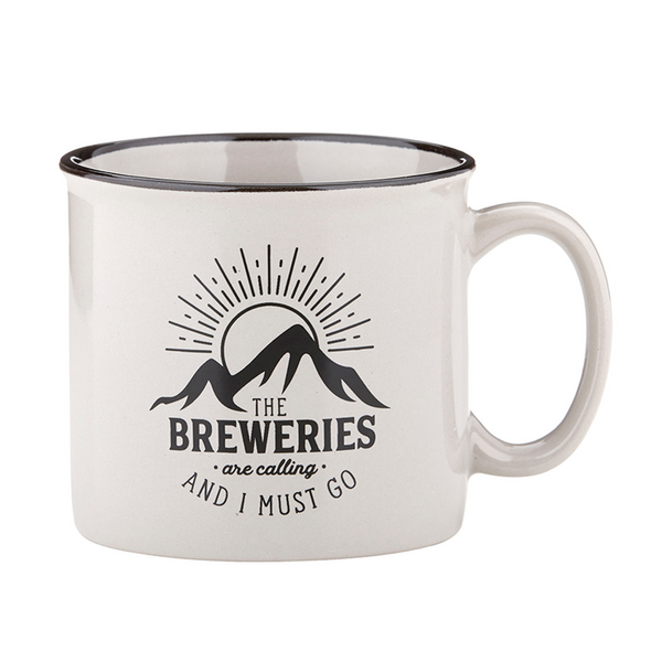 Campfire Mug - Grey - The Breweries are Calling