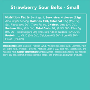 Strawberry Sour Belts