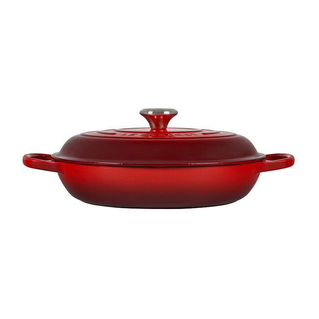 Le Creuset, Cerise, 3.5qt., Signature Braiser