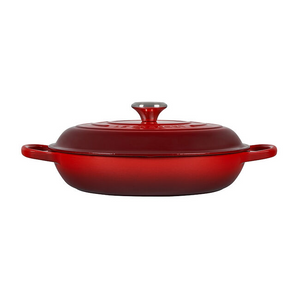 Le Creuset, Cerise, 3.5qt., Signature Braiser