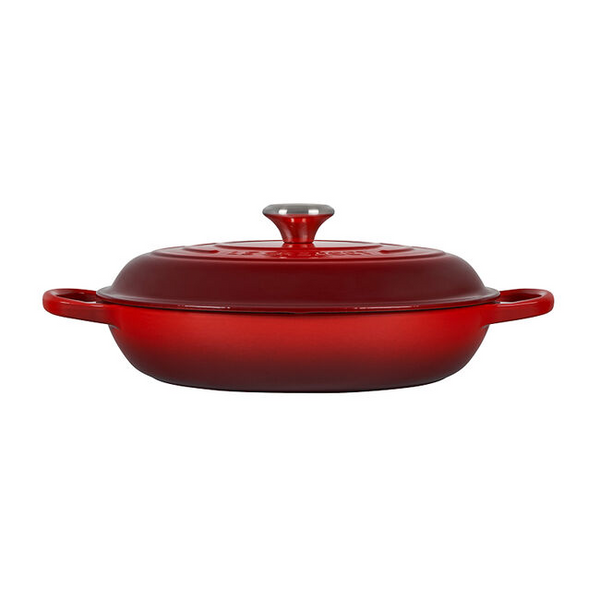 Le Creuset, Cerise, 3.5qt., Signature Braiser
