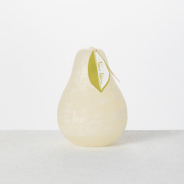 Timber Pear Candles Melon White