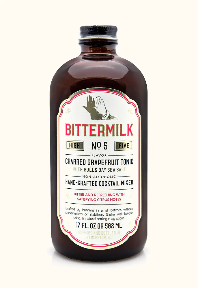 Bittermilk No.5 - Charred Grapefruit Tonic with Sea Salt