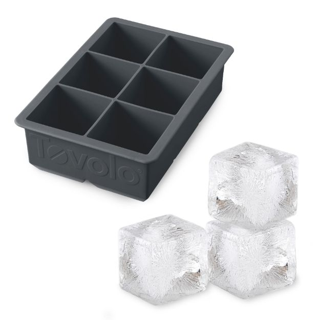 King Cube Ice Tray (Charcoal)